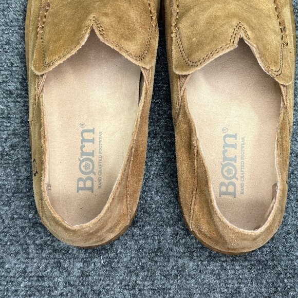 Born Loafers Men\'s Size 8.5 Brown Suede Leather Slip On‎ Comfort Casual Shoes main image 8